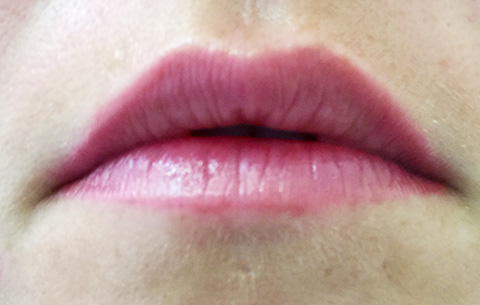 Lips before Permanent MakeUp - Micropigmentation in Healthy Looks beauty salon in Rufford UK