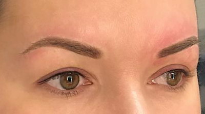 After Eyebrows Micropegmantation - Permanent MakeUp in Healthy Looks beauty salon in Rufford Newark UK